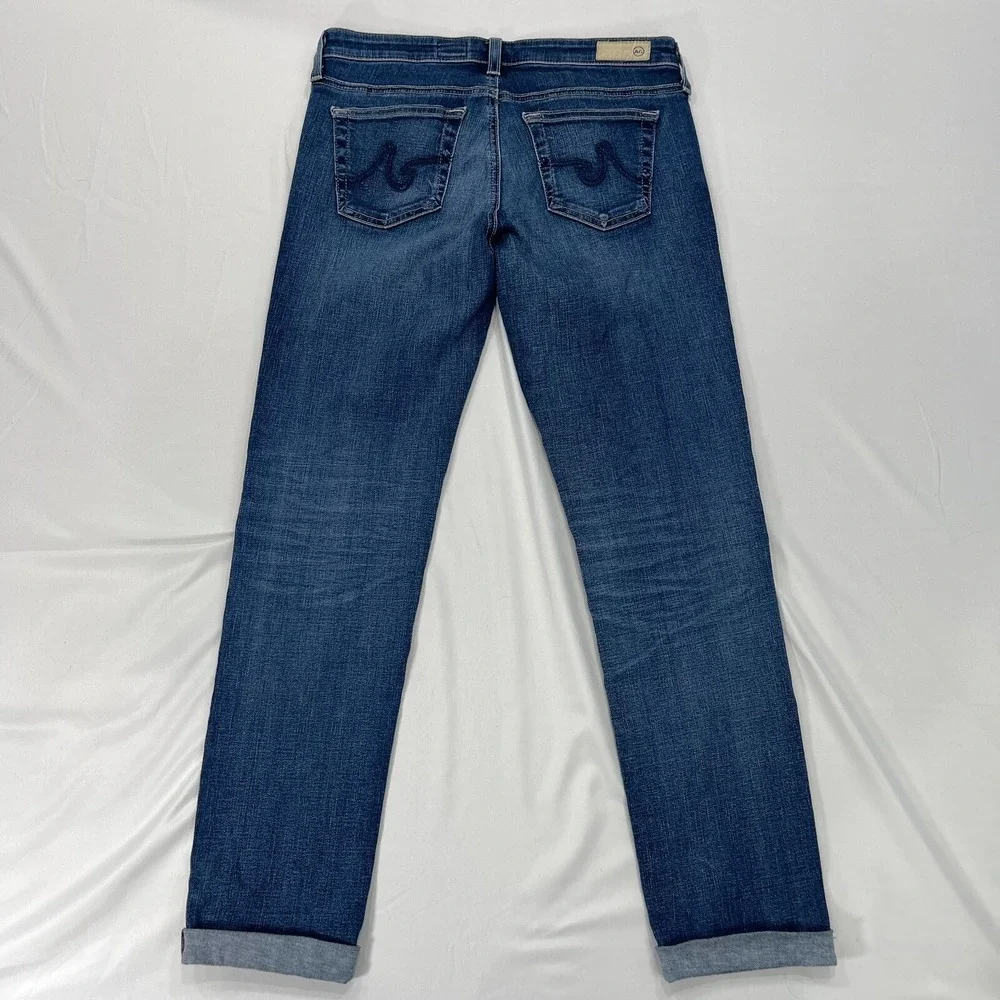 AG Jeans The Stilt Roll Up Cigarette 29x27 Womens 26 Stretch ADRIANO GOLDSCHMIED